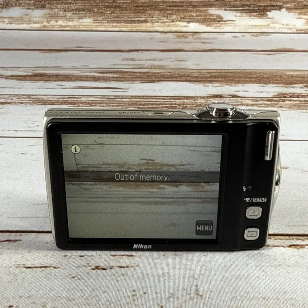 Nikon Coolpix Silver Digital Camera